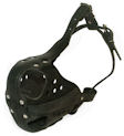 Training Leather Dog Muzzle