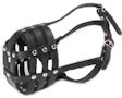 Ventilation leather dog muzzles Ventilation dog muzzles