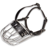 Medium dog muzzle - wire basket dog muzzle for medium breeds Medium dog muzzle - wire basket dog muzzle for medium breeds
